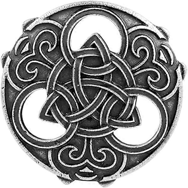 2 st Medeltida Kappa Brosch Viking