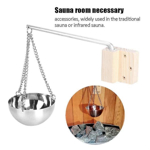 Saunaolie kop Sauna Aromaterapi Olie Skål Æterisk Olie Duft Diffuser Skål Til Sauna Og Spa A