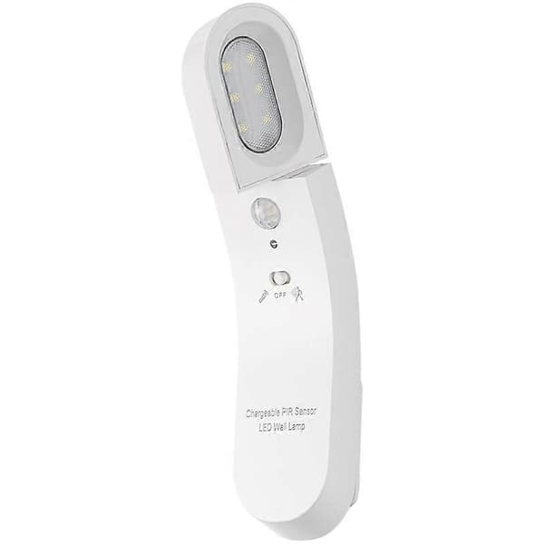 Leselys Nattlys LED Nattlampe Oppladbar Skaplampe Bevegelsessensor Leselys Barn, 3 Moduser, Varmhvit, Leselys Komfort