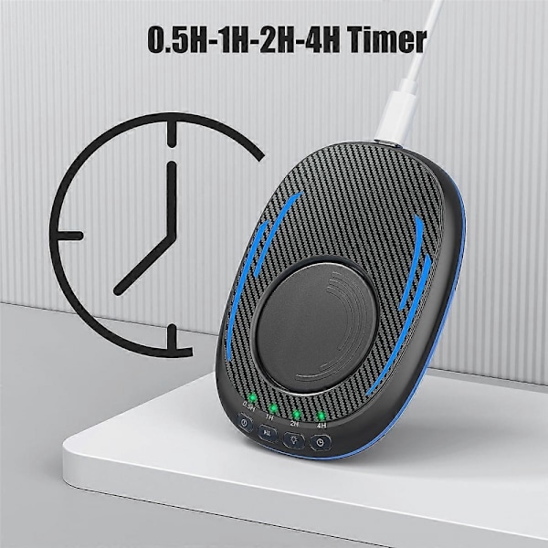 Musebeveger Uoppdagelig med Timer, Stille Musejiggler, Svart