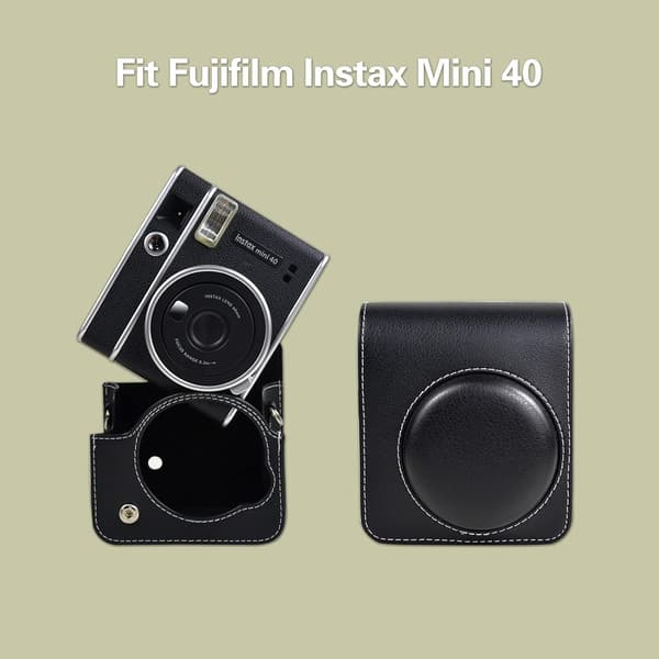 Rieibi Mini 40-deksel, med avtakbar skulderrem, svart, klassisk