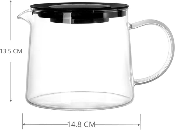Tekanna 1,5 liter med metallsil