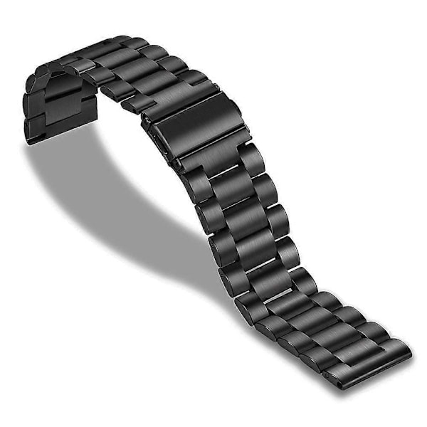 Udskiftelige metalurremme, urremme med hurtigudløsning og spænde i rustfrit stål, 22 mm rembredde, armbånd til mænd og kvinder