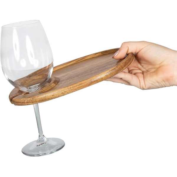4 Sett Akasietre Appetittallerkener for Appetitt Cocktail Tallerken 9 x 6