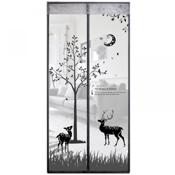 Magnetisk fluenetdør insektnetdørbeskyttelse, 100 x 210 cm