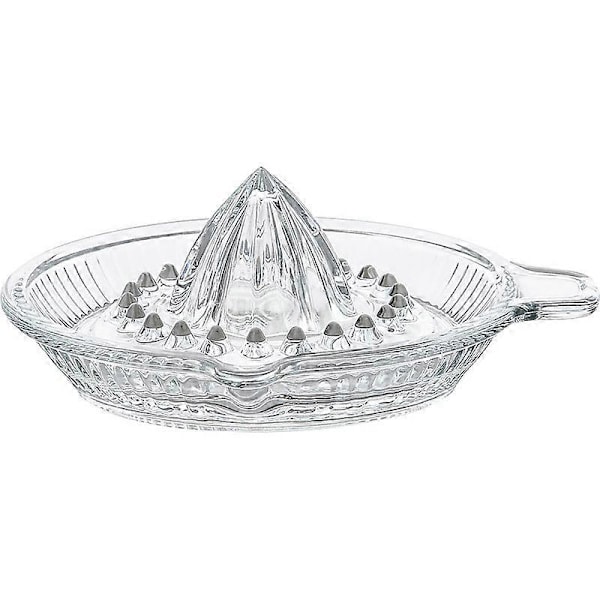 Glass Sitruspresse - Krystall Juicer med Tut for Fersk Lime- og Appelsinjuice