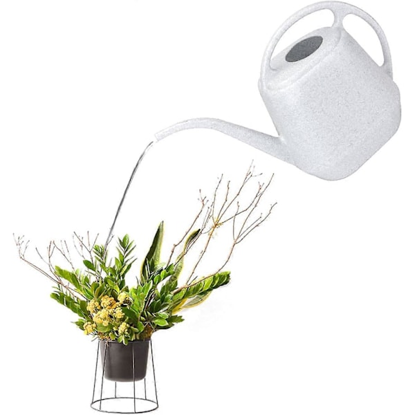 Plast Vandkande, 4 Liter Letvægt, til Have Hjem Blomst Bonsai Plante (Grå)
