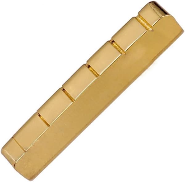 6-strengs 42 mm riflet messingmutter for LP EPI elektrisk gitar reservedeler
