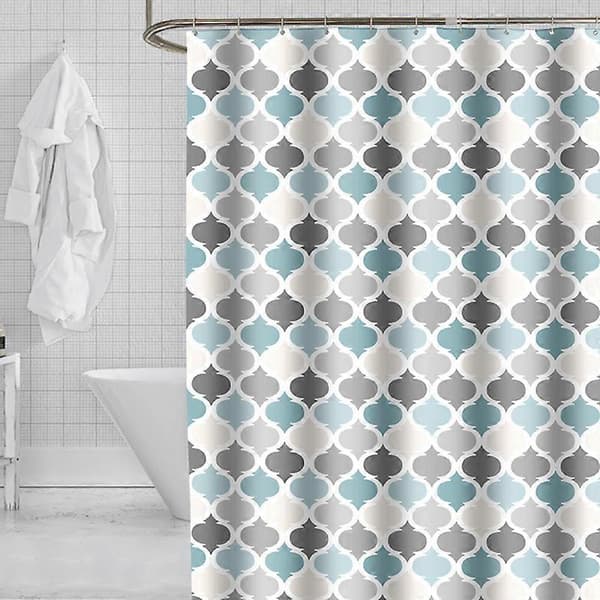 Färgglad Lykta Minimalistisk Förtjockad Vattentät Duschdraperi 180*200cm