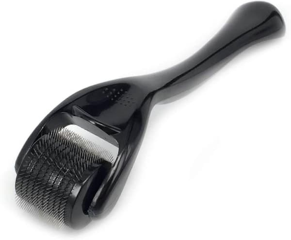Titanium Microneedle Roller Kompatibel med Ansigt Ansigtsrynker Hårtab Strækmærker Hårgenvækst Mikronåle