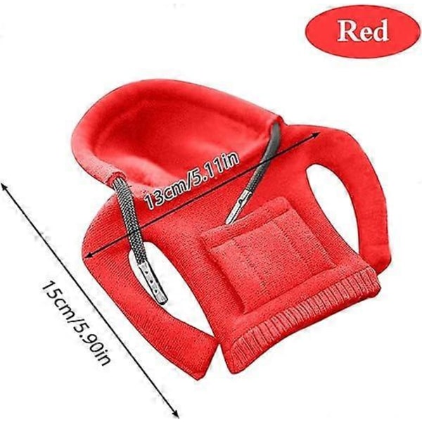 Rød Gearknop Hættetrøje, Gearknop Cover, Gearskifteknop Cover, Sjov Hættetrøje, Bil Dekoration