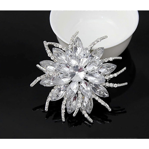 8-pakning Rhinestone Serviettringer - Lotusdesign for Bryllup &amp; Bespisning?