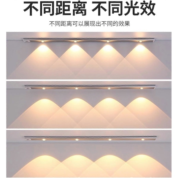 1 stk. Ultratynn LED-lysstripe for veranda 30 cm