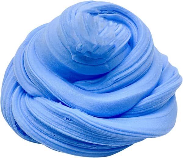 (Blå) Fluffy Slime Candyfloss Mudder Floam Sky Kitt Stressaflastende Legetøj til Børn Gaver