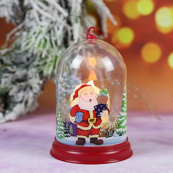 Jullykta, lysande kreativ dekoration, portabel lykta