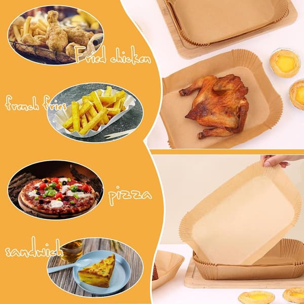 Bagepapir, 100 stk., til Ninja AF300EU airfryer