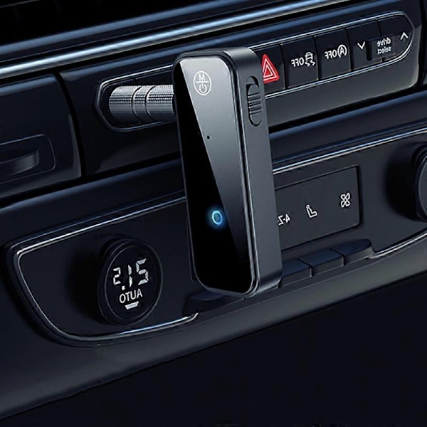 AUX Bluetooth Receiver Transmitter, To-I-En-Bluetooth Trådløs Lydadapter, Tabsfri Lydkvalitet, Plug and Pla