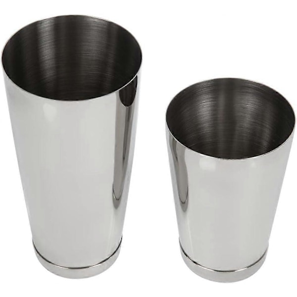 Cocktail shaker, rustfritt stål, speilfinish, profesjonelt bartenderverktøy, kommersiell bar, restaurant, pub eller hjemmebruk