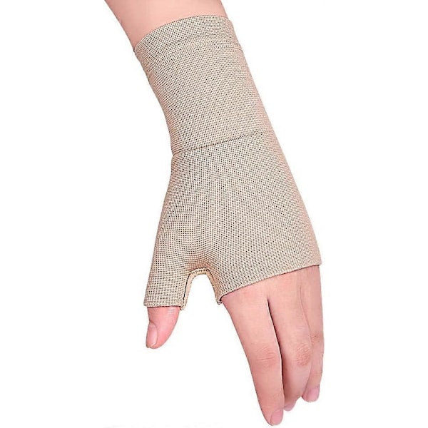 2-pack S Kompressionshandledsstöd Sportarmbandsskydd Handflateskydd Handledsstöd Remmar Handskar