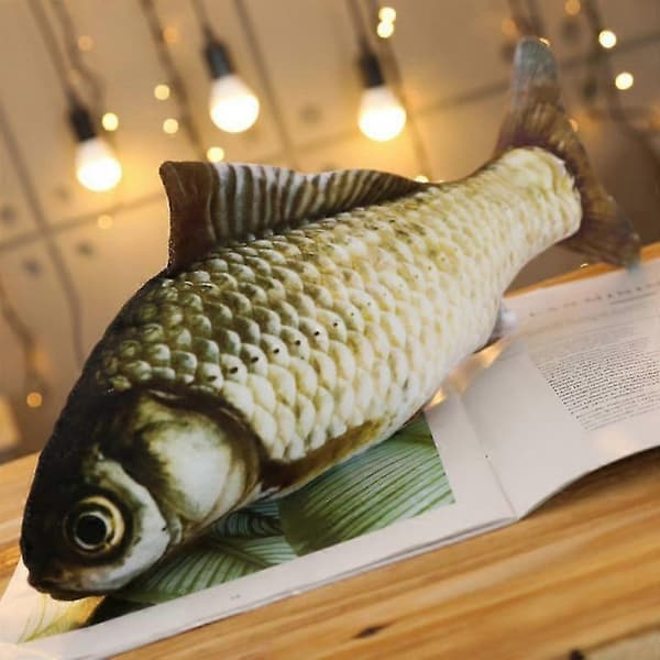 Simuleret Karusse Fisk Blød Udstoppede Sofa Seng Pude Hjem Bilindretning Gave