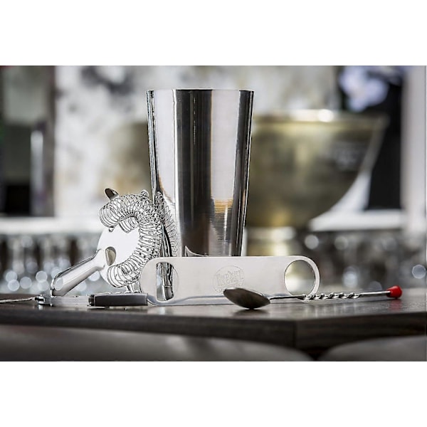 28 oz Bar Shaker i rustfrit stål - Metallisk finish, professionelt cocktailværktøj