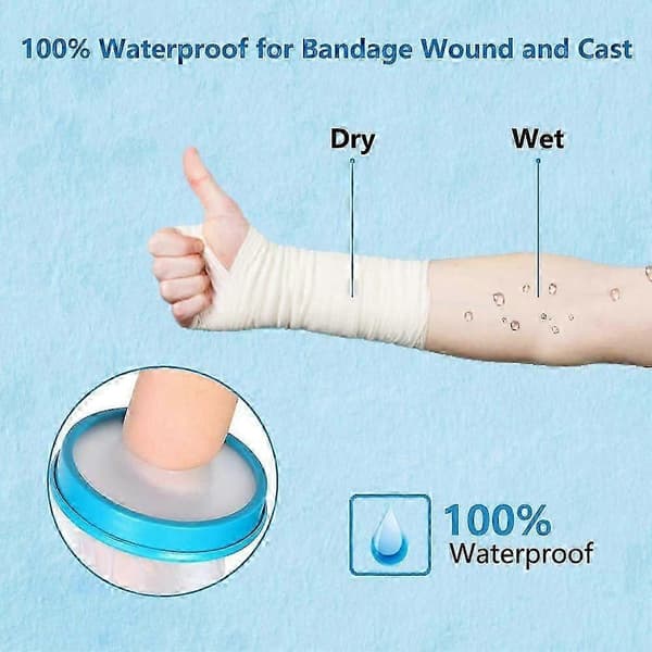 2025 Senaste Modellen Barn Arm Gips Skydd för Dusch Bad - Vattentätt och Lufttätt Gipsbandage