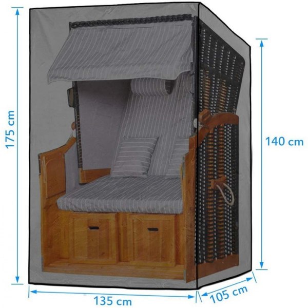 Cover for Beach Bin Protection Chair Garden Outdoor Furniture