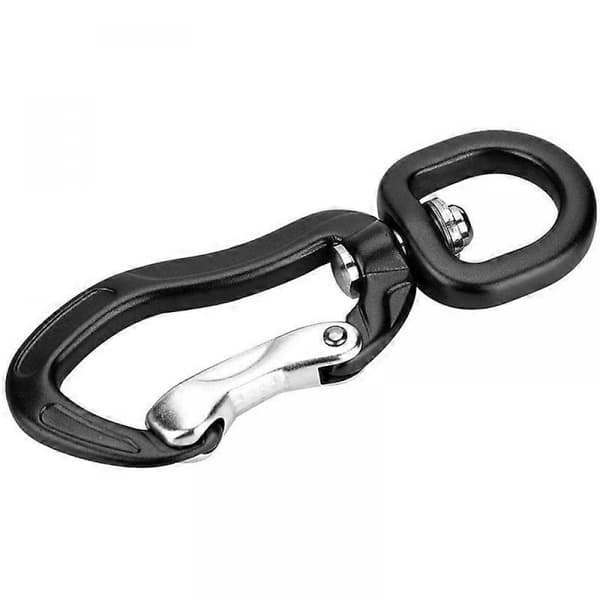 360 Svingbar Roterende Karabinkrok, Multifunksjonell Aluminium Legering Karabinkrok D Spenne for Utendørs