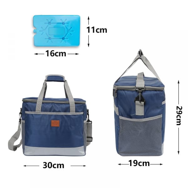 Kjølebag, kjølebag med kjøleelementer, piknikbag, lunsjbag