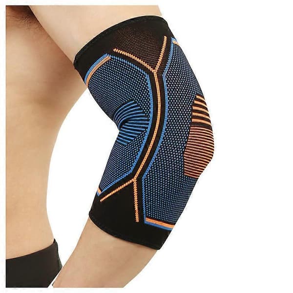 2 Stycken (M) Kompressionsknäskydd (Par) för Ledvärk, Ligamentskada, Meniskskada, Artrit, Löpning, Knäböj