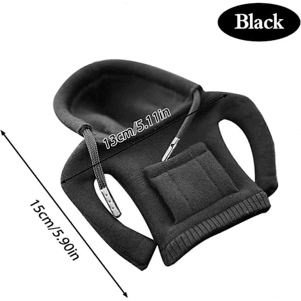 Svart Växelspaksknopp Hoodie, Växelspaksknoppskydd, Växelspaksknoppskydd, Rolig Hoodie, Bildekor