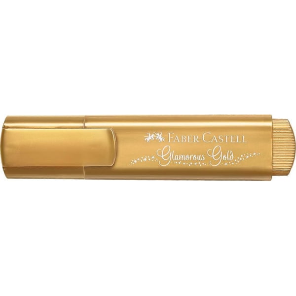 10-pack Metalliska Guld Överstrykningspennor - Textliner 46 Professionella Markörer