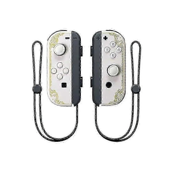 (Kingdom 2) Joycon Trådlös Handkontroll För Nintendo Switch, Stödjer Väckningsfunktion, Vänster Höger Fjärrkontroller Med Handledsrem Kingdom 2