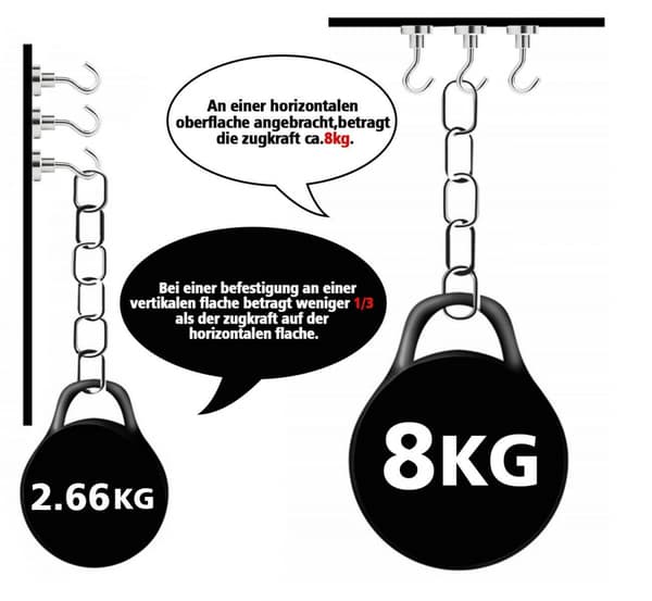 Väggkrokar Magnetiska Krokar Superstarka Neodym Magnetiska Hållare 16-Pack