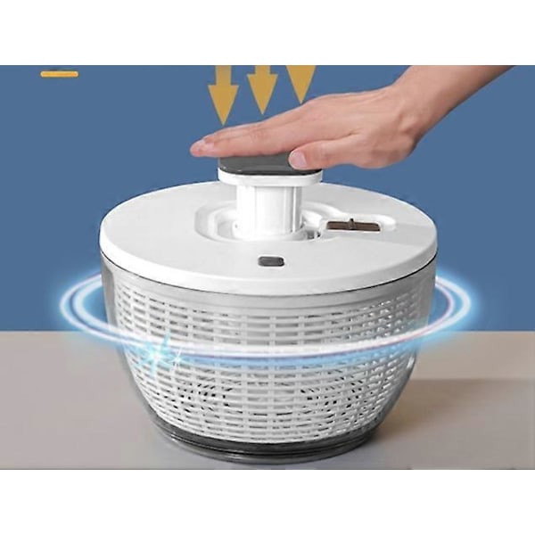 Grønnsakspresse Dehydrator Frukttørker Hjem Stor Kapasitet Dehydrator Kjøkken Gadget Asfalt Salatkurv