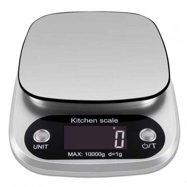 Kjøkkenvekt, digital vekt, multifunksjonell vekt, 10kg/1g