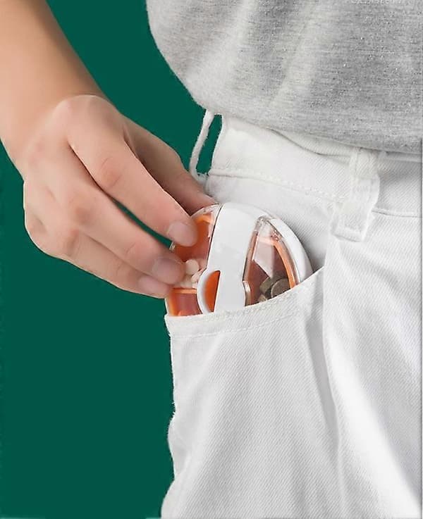 Grønn Pilledeler Plast Rund Pillekutter Pilledeler Pillekutter