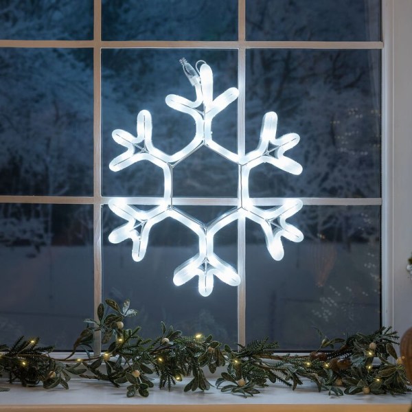 Snowflake Window Light (38 cm)