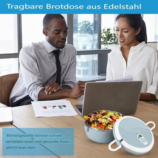 Bentobokser, termiske matbokser, isolerte bentobokser i rustfritt stål