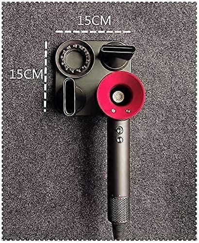Lämplig för Dyson Supersonic väggfäste, metall, hårtork