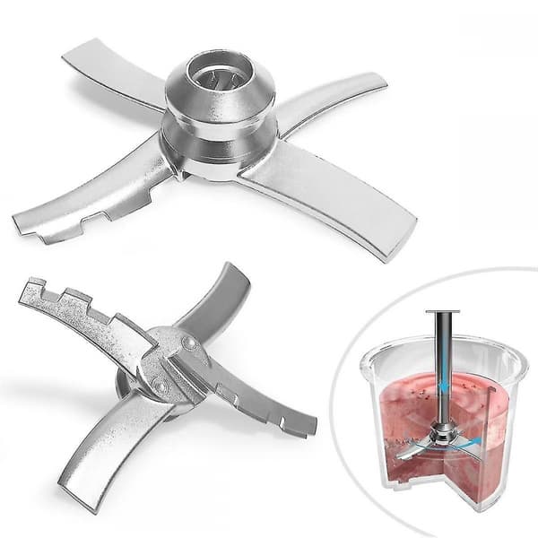 Erstatningsblader kompatible med iskremmaskin, røreblader NC301, CN305A, CN301CO