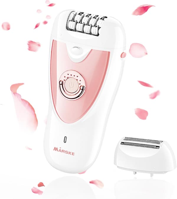 2025 Senaste Modellen Total Täckning Epilator, Elektriskt Pincettsystem, Rosa