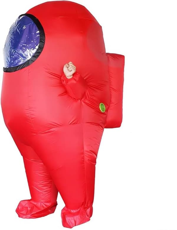 Oppblåsbar romdrakt for barn Oppblåsbart kostyme Voksen Halloween Varulv Kill Amongus Oppblåsbar romdrakt for barn