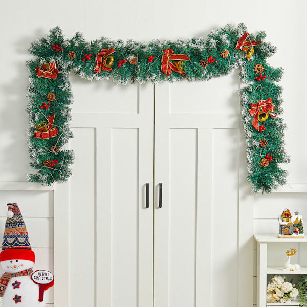 270CM Juleguirlande 50 LED Lys Op Julepynt