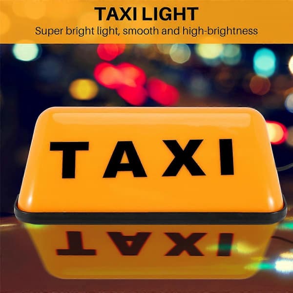 TAXI LED-indikatorlys Skilt LED-daglys Bilkørelys Skilt