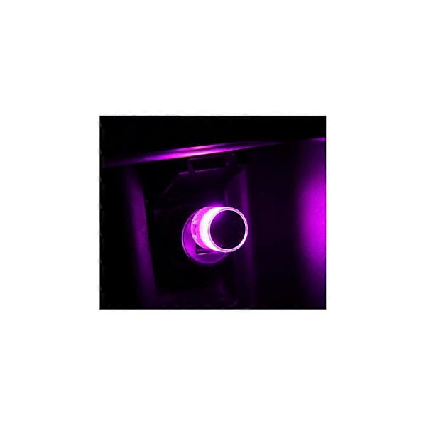 Mini - Atmosfærelys auto USB LED nattlys lilla