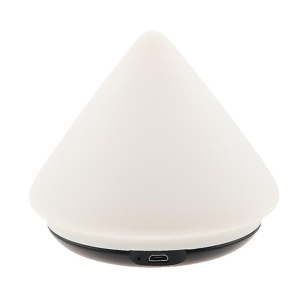 Fargerik USB Silikon LED Nattlampe for Baby Barnerom Soverom Dekor