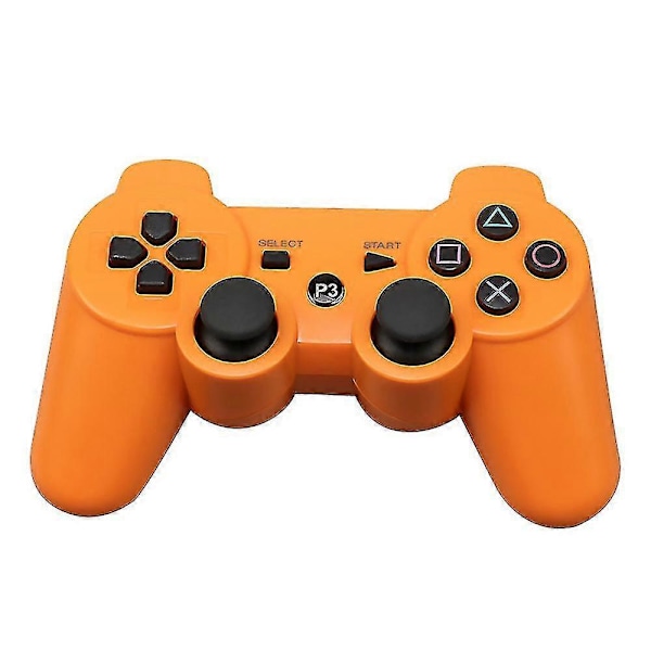 (Oransje) For Ps3 Trådløs Bluetooth 30 Kontroller Spillhåndtak Fjernkontroll Gamepad Au Lager