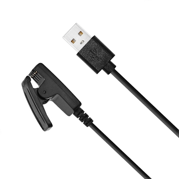 Erstatningslader Kompatibel med Garmin Lily/Forerunner 30/35/230/235/630/645 Music/735XT/Approach G10/S20/Vivomove HR, USB Data Sync Ladedokk