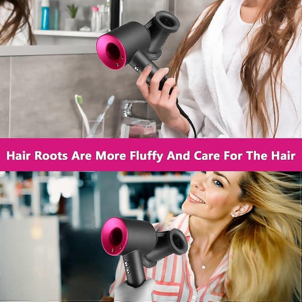 Passer til Diffusermunnstykke for Dyson Airwrap, Skånsomme Luftfester Styling Diffuser Konsentrator Glattende Munnstykketilbehør for Dyson Supersoni